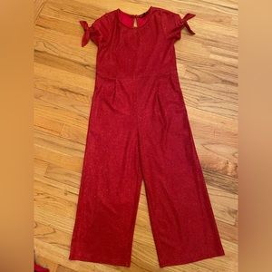 Sequin Hearts Glitter Pantsuit size 8-10